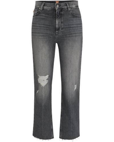 BOSS Jeans C_ADA HR C 5.0 Slim Fit - Grau