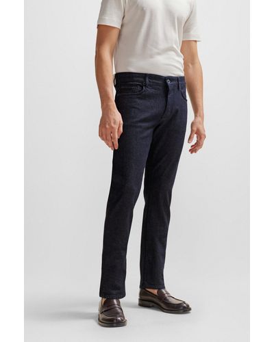 BOSS Slim-fit Jeans In Blue Luxury-comfort Denim