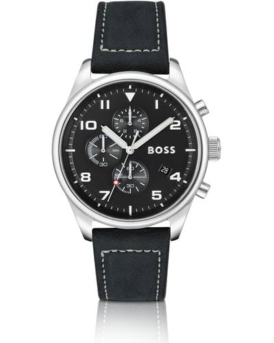 Montre hugo boss online navigator noir