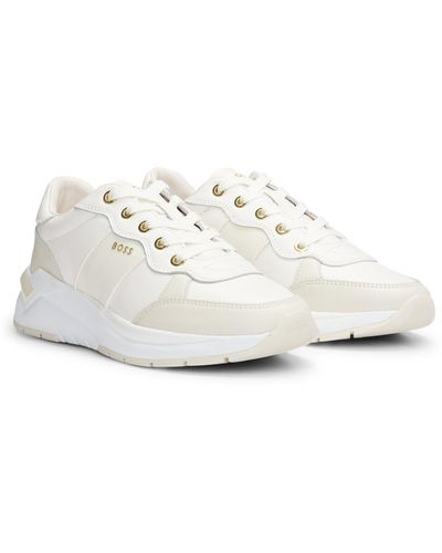 Chaussures Blanc BOSS by HUGO BOSS pour femme Lyst