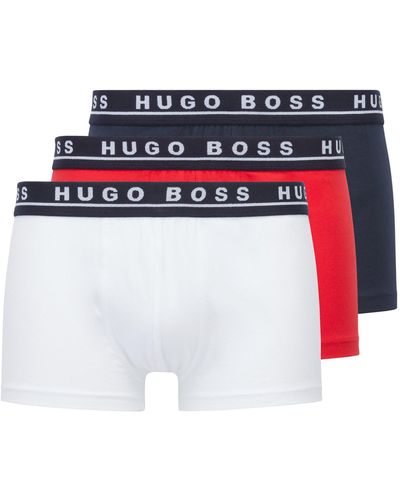 HUGO Boxershorts Voor - Rood