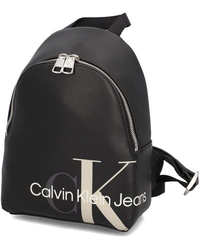 Calvin Klein Sculpted Mono Micro Backpack22 - Schwarz