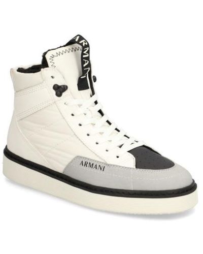 Armani Exchange Sneaker Mid Cut - Weiß