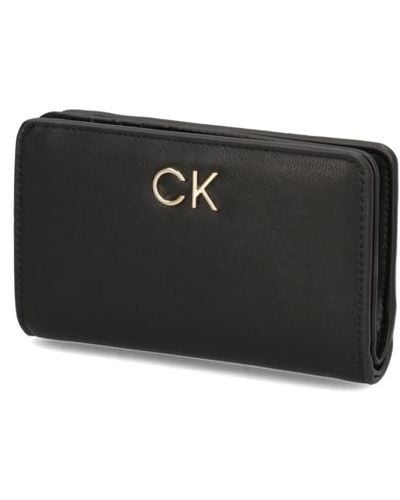Calvin Klein Re-Lock Bifold French Wallet - Schwarz