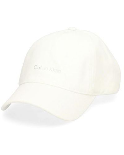Calvin Klein Ck Must Monogram Cap - Weiß
