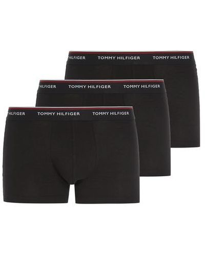 Tommy Hilfiger 3P Trunk Premium Essentials - Schwarz