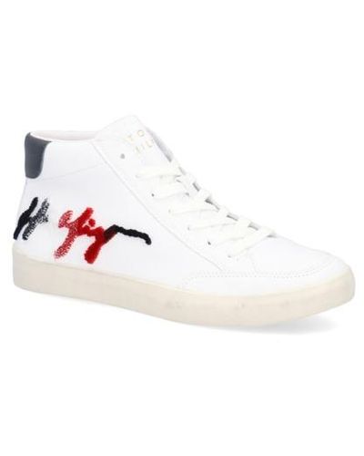 Tommy Hilfiger Th Velvet Branded Mid Sneaker - Mehrfarbig