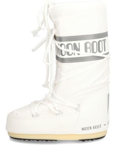 Moon Boot Icon Nylon - Weiß