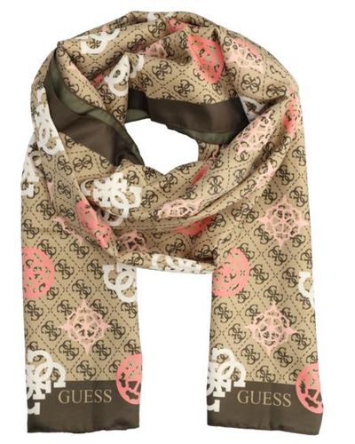 Guess Vikky Scarf 80X180 - Natur