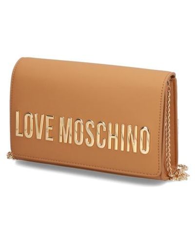 Love Moschino Lederimitat Mini Bag - Braun