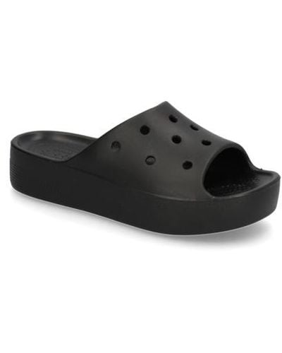 Crocs™ Classic Platform Slide - Schwarz