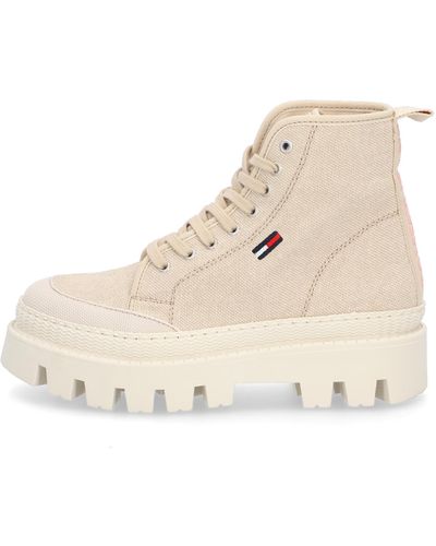 Tommy Hilfiger Tommy Jeans Flat Boot - Natur