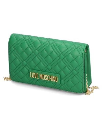Love Moschino Quilted Bag - Grün