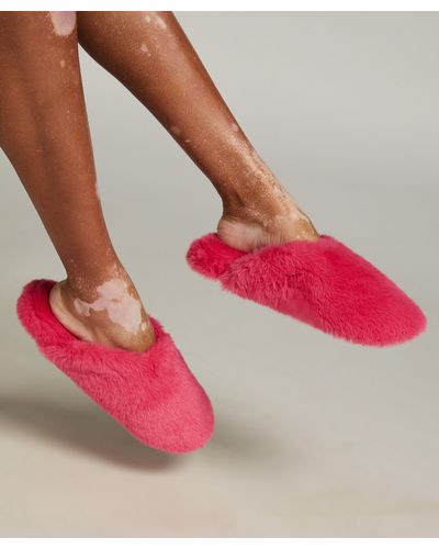 Hunkemöller Teddy Slippers - Roze