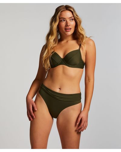 Hunkemöller Luxe Rio Bikini Bottoms - Green