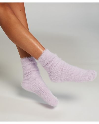 Hunkemöller Fluffy Socks - Grey
