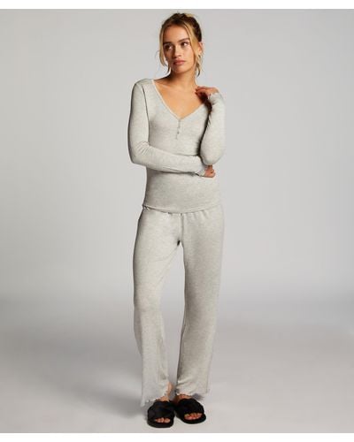 Hunkemöller Pyjama Set - Grey