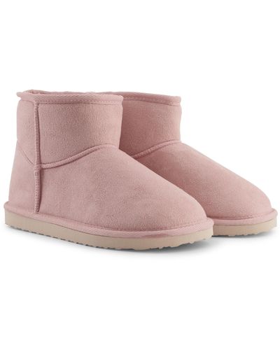 Hunkemöller Faux Suede Slippers - Pink