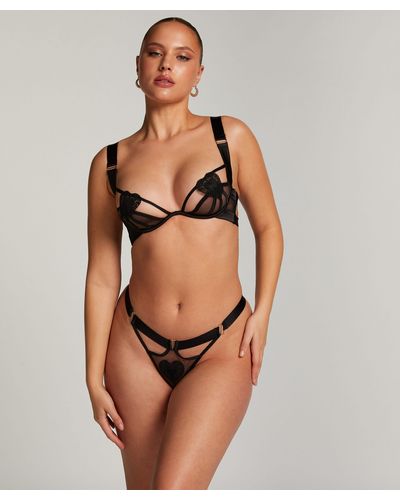 Hunkemöller String Casanova - Zwart