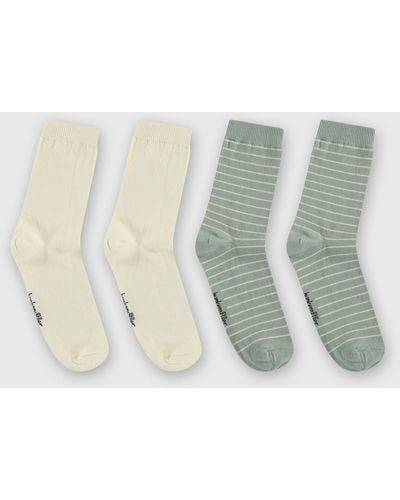 Hunkemöller 2 Paar Socken - Grün