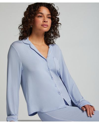 Hunkemöller Jacket Jersey Essential - Blauw