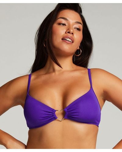 Hunkemöller Eclipse Bikini Crop Top - Purple