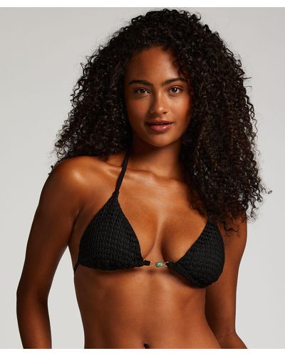Hunkemöller Maui Triangle Bikini Top - Black