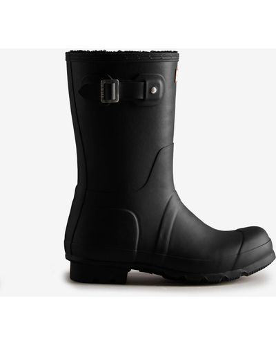 short insulated rain boots