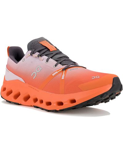 On Shoes Cloudsurfer Trail Waterproof - Morado