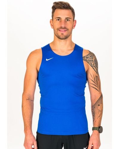 Nike Camiseta de tirantes Team Running - Azul