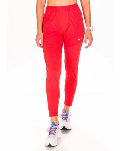 Nike Mallas largas Dri-Fit Essential - Rojo