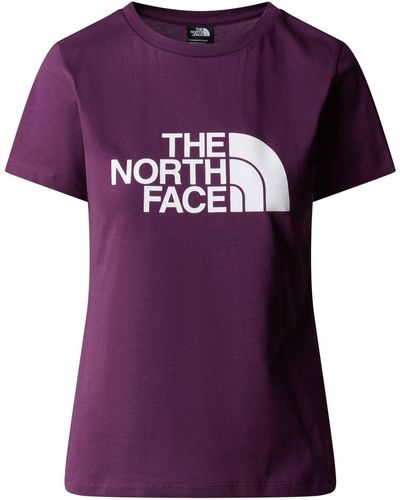 The North Face Camiseta manga corta Easy - Morado