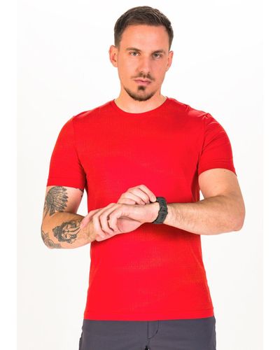 Salomon Camiseta manga corta Essential Seamless - Rojo