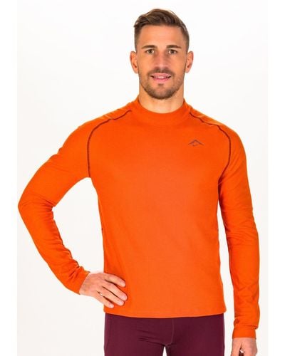 Nike Camiseta manga larga Dri-Fit Trail - Naranja