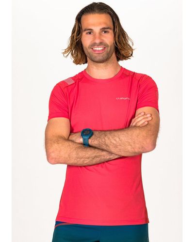 La Sportiva Camiseta manga corta Synth - Rojo