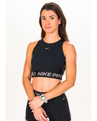 Nike Camiseta de tirantes corta Pro - Negro