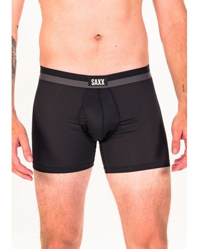 Saxx Underwear Co. Bóxer Sport Mesh - Negro
