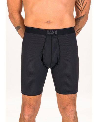 Saxx Underwear Co. Pack de 2 bóxers Quest Long - Negro