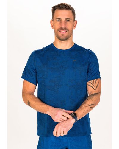 Nike Camiseta manga corta Dri-Fit ADV Run Division - Azul