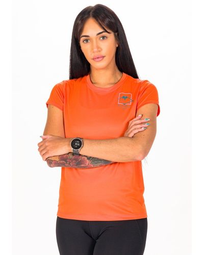 Asics Camiseta manga corta Fujitrail Logo - Naranja