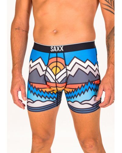Saxx Underwear Co. Bóxer Volt - Azul