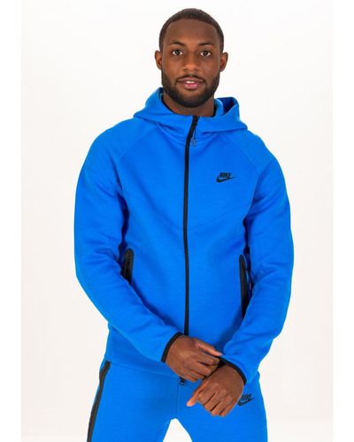 Nike Chaqueta Tech Fleece Windrunner - Azul