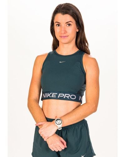 Nike Camiseta de tirantes corta Pro - Negro