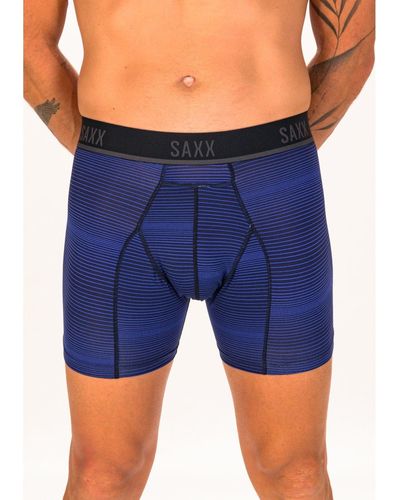 Saxx Underwear Co. Bóxer Kinetic HD - Azul