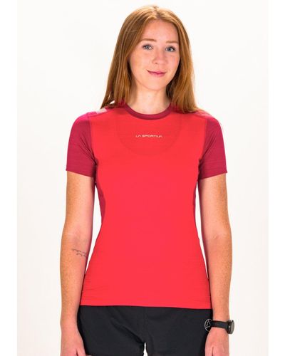 La Sportiva Camiseta manga corta Sunfire - Rojo