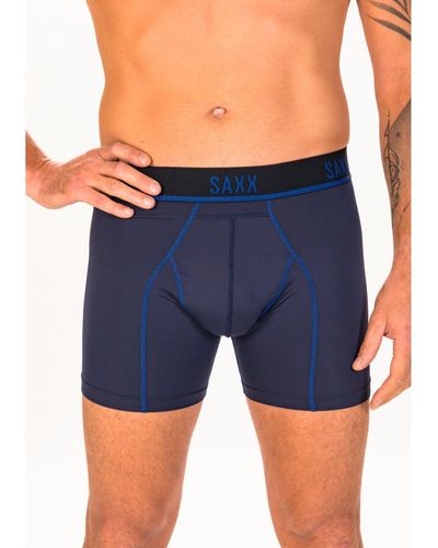 Saxx Underwear Co. Bóxer Kinetic HD - Azul