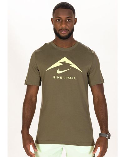 Nike Camiseta manga corta Dry Trail - Negro