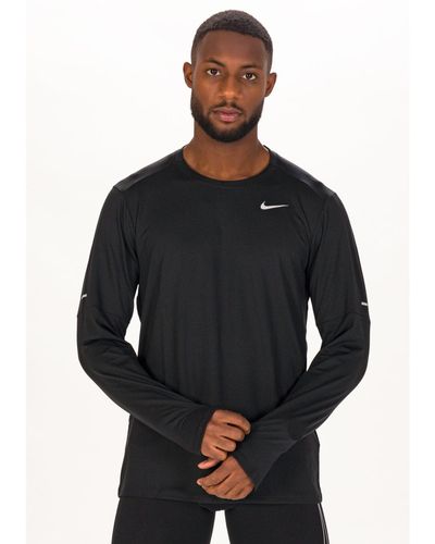 Nike Camiseta manga larga Element Crew - Negro
