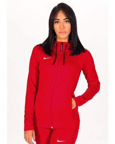 Nike Chaqueta Hoodie Full Zip - Rojo