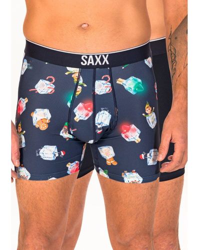 Saxx Underwear Co. Pack de 2 bóxers Volt - Negro